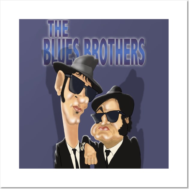 The Blues Brothers Wall Art by markucho88